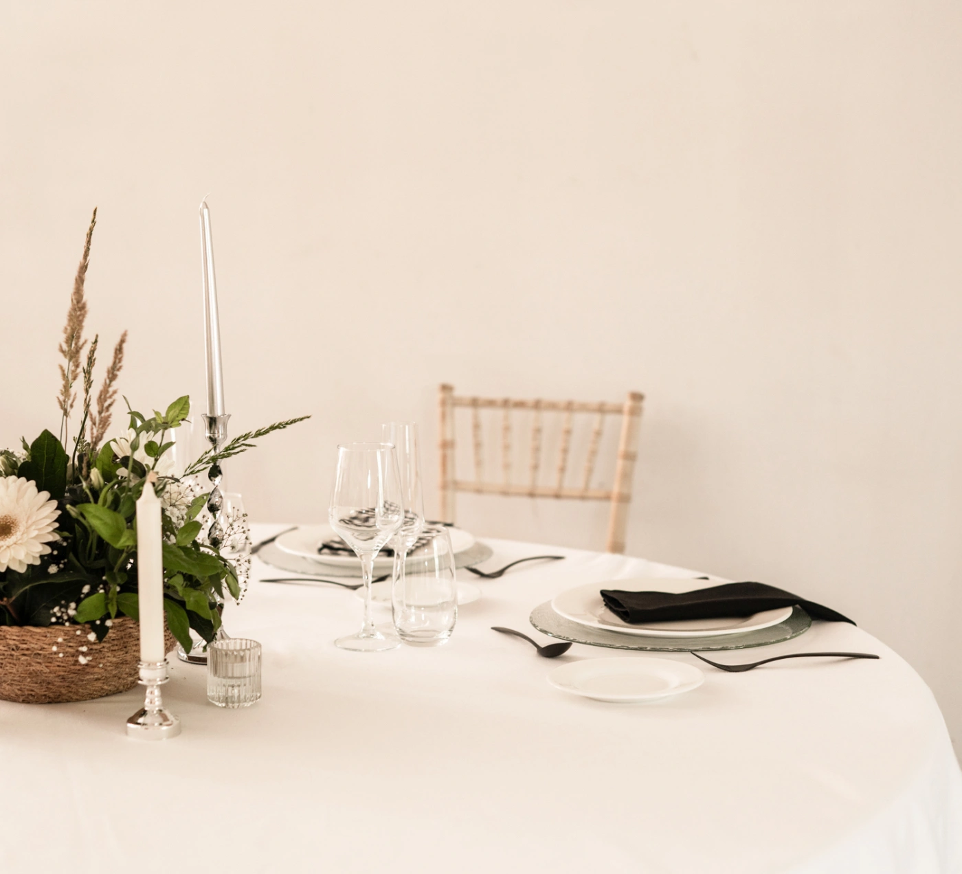 Blanco para eventos y bodas